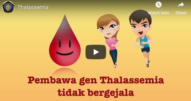 [Video] Thalassemia, Promosi Kesehatan PSPDS Patologi Klinik FKUB