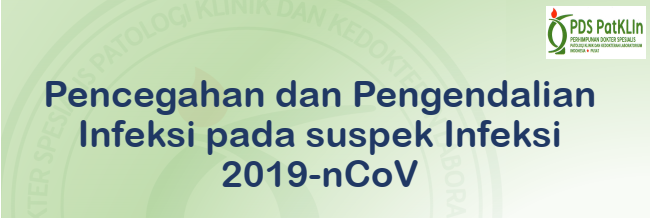 [Download] Pencegahan dan Pengendalian Infeksi pada Suspek Infeksi 2019-nCoV