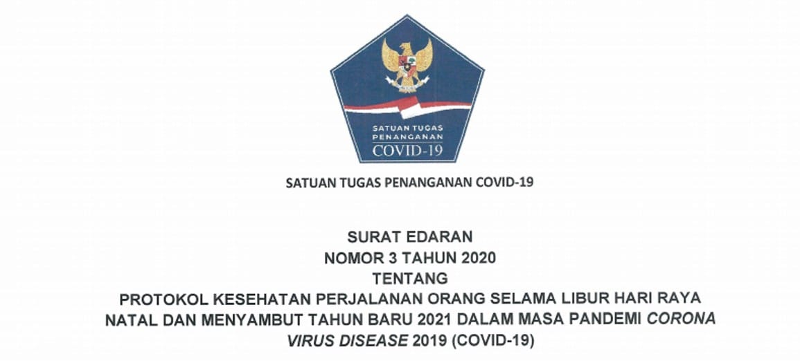 Ketentuan dan Syarat Perjalanan Dalam Negeri (dengan Tambahan Rapid Antigen per 20 Desember 2020)