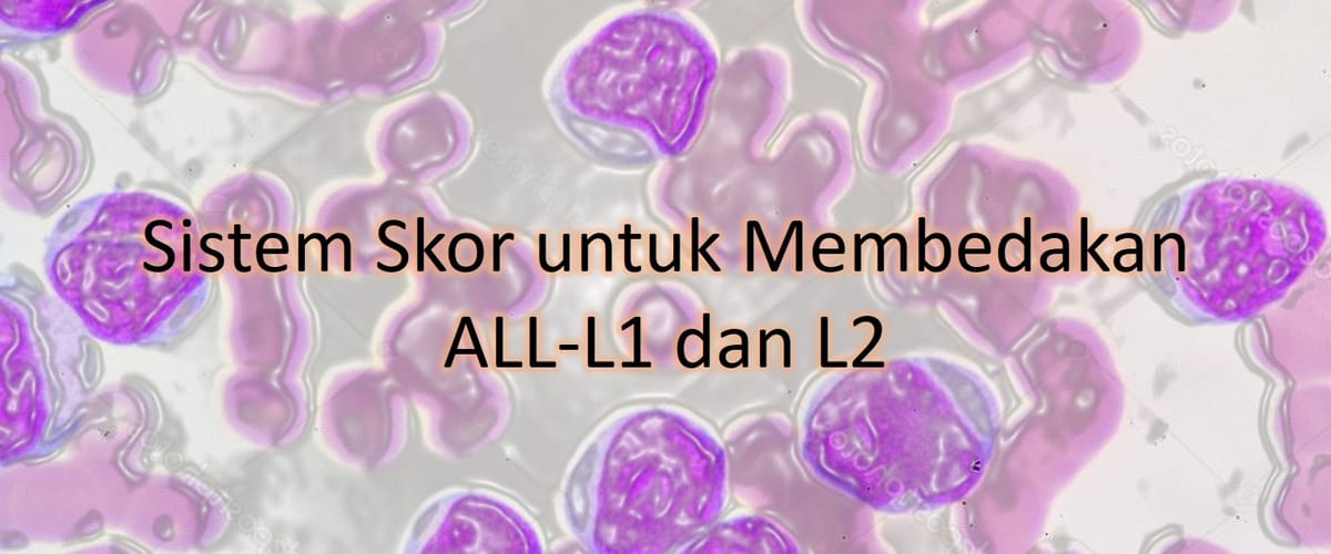 Sistem Skor untuk Membedakan ALL-L1 dan L2