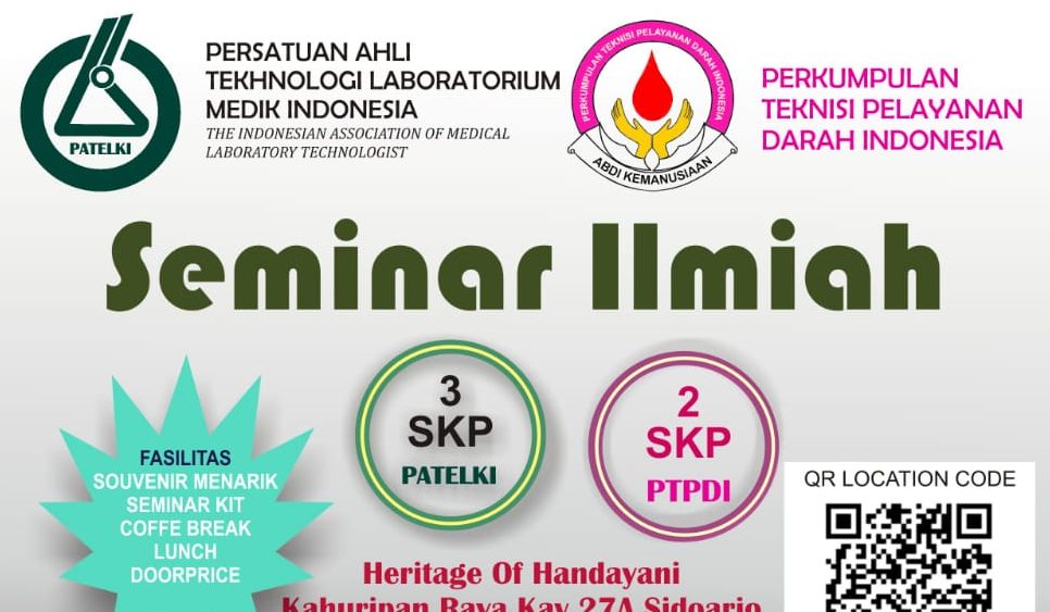 [Info Seminar] Seminar Ilmiah Patelki Sidoarjo