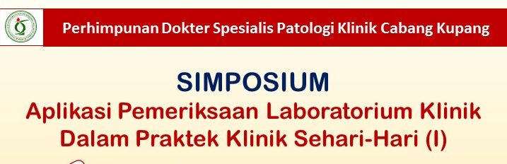 [Info Seminar] Simposium PDS Patklin Cabang Kupang 2019