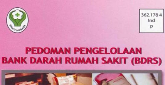 [Download] Pedoman Pengelolaan Bank Darah Rumah Sakit (BDRS)